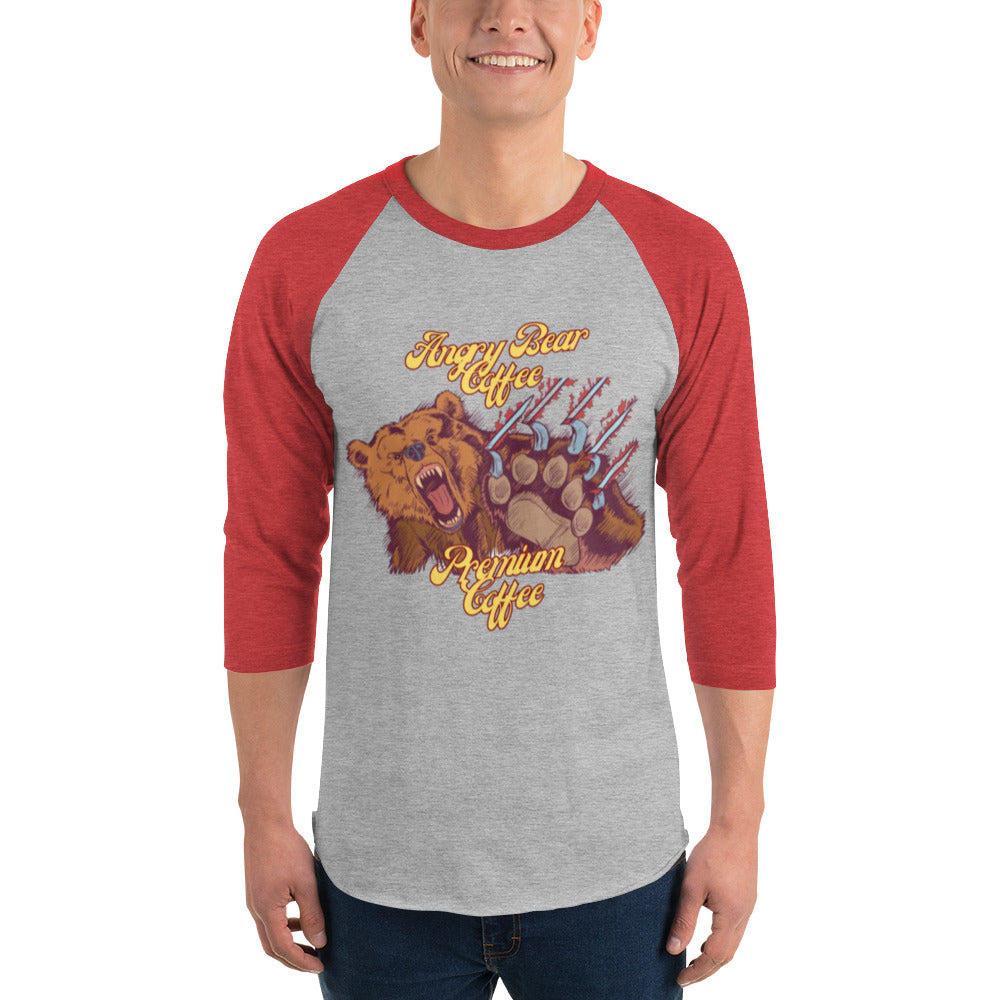 3/4 sleeve raglan shirt