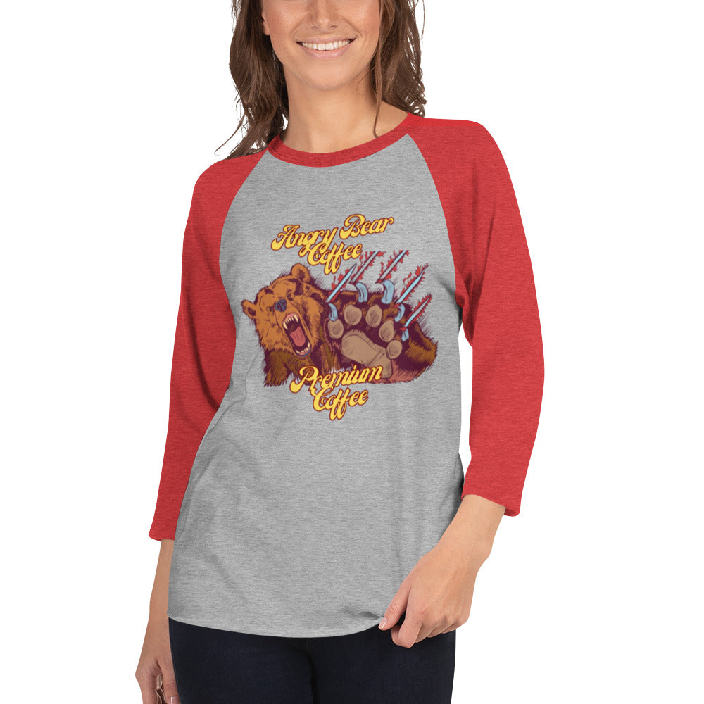3/4 sleeve raglan shirt